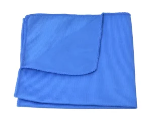 80% Polyester 20% Polyamide Microfiber Glass Cleaning Cloth