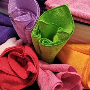 80% Polyester 20% Polyamide Microfiber Towel Quick-Dry Car Wash and Cleaning Cloth