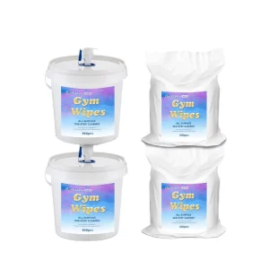 800/1000/1200-Count Disposable Disinfecting Wipes for Gym Equipment