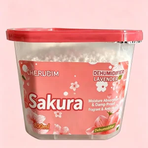 800ML 320g Absorb Moisture Dehumidifier Boxes Cherry Blossom Fragrance Humidity for Indoor Humidity Control