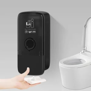 800ML Wall-Mounted Plastic Toilet Sanitizer Dispenser Bathroom Accessories for Hotel Washroom