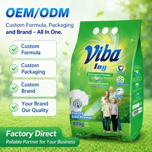 800g 3kg Manufacturer Direct Sale Washing Powder Detergent High Foam Strong Stain Removal Powder Soap for Africa