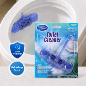 80g Non-Toxic Hanging Blue Bubble Block for Toilet Bowl Cleaning