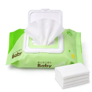 80pcs Baby Wipes Baby Wet Tissue Skincare Alcohol-free Baby Wipes for Newborn