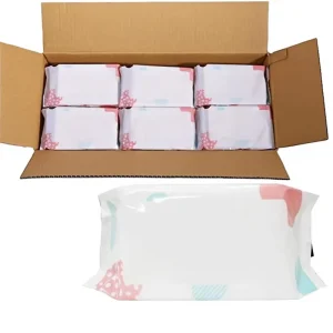 80pcs Customized 99% Water Moisturizing Baby Wet Wipes Bulk Pack Soft Non Woven Hypoallergenic Infant Cleaning Supplies