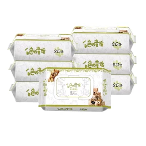 80pcs Wet Baby Wipes Extra Soft Paper 15x18cm Children’s Tissue & Cleansing Towel