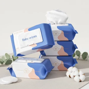 80pcs bag Organic Pieces Special Wet Wipes Newborn Baby and Family Cleaning Wipes for Household Use Hand & Mouth