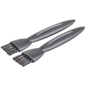82mm Flat Cleaning Brush with Black Plastic Handle for Household Dust Removal