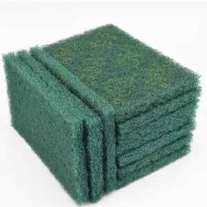 8698 6″ x 9″ Non-Woven Sanding Hand Scouring Pad with Sponge and Ceramic Material