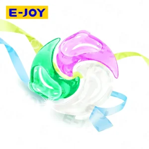 8X Deep Cleaning Anti bacterial 3 in 1 Dolphin Bay Triple Chamber Laundry Capsules Fabric Softening OEM Factory Solutions