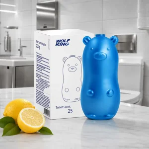 90 Days Long Lasting Ocean Scent Toilet Cistern Cleaner & Deodoriser 150G Disposable Bottle