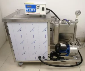 900W Electric Dpf Fap Cleaning Machine Industrial Ultrasonic Cleaner Hot Water 45L 61L Tank Engine Block Carbon Cylinder