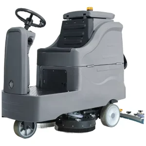 900mm Cleaning Width Ride-on Floor Scrubber and Power Sweeper with 24V Battery