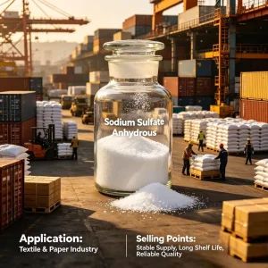 99% Content 50kg Packaging Sodium Sulphate Na2SO4 for Daily Chemicals and Light Industry