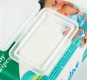 99% Pure Water Baby Wipes with Aloe Vera ISO Certified Sensitive Skin Care 80ct Alcohol Free Biodegradable Cleaning Tissues
