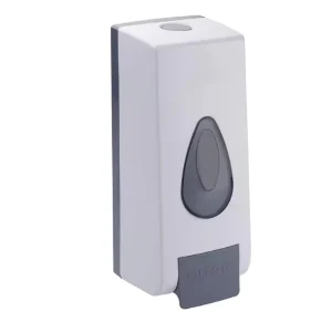 ABS Plastic 360 600ml Wall Mounted Liquid Soap and Hand Sanitizer Dispenser Dual Soap Dispenser for Hotel Commercial Use
