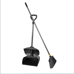 AF01209 New Design Factory Hotel Office Cleaning Products Use Plastic broom and dustpan set with Long Handle and Cleaning Tools