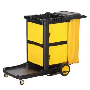 AF08188A New Hot Sell Cleaning Cart Commercial Janitor Cart Hotel Trolley Hotel Maid Cleaning Products
