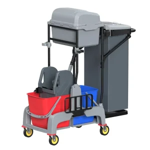 AF08195 Janitor Cart Cleaning Cart Hotel Trolley Maid Multipurpose Cleaning Products