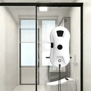 AI Glass Cleaning Robot with Anti-Fall Safety Design