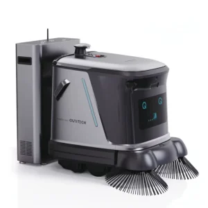 AI Self-Propelled Battery-Powered Commercial Floor Scrubber with 20-in Cleaning Path for Airports