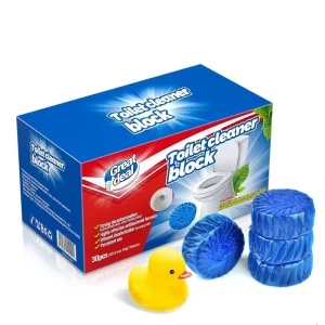 AJYF 30PK 50g solid toilet block Toilet Water Closet Deodorant Block Cleaner