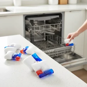 ALL in One Eco Friendly Disposable 3D Powder Liquid Bead Automatic Dishwasher Detergent Pods for All Dishwashers