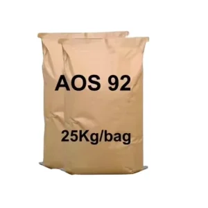AOS 92% Sodium Alpha Olefin Sulfonate 68439 57 6 for Detergent Raw Material