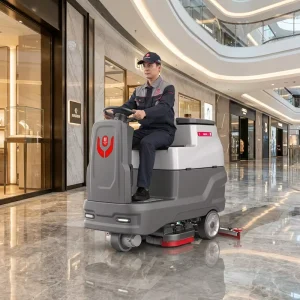 ARES700 Self-Propelled Airport Terminal Scrubber Dryer Floor Cleaning Machine 5000sqm/h