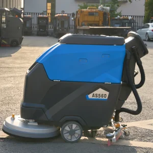 AS560 Electric Hand-Push Floor Scrubber and Sweeper for Dust and Debris Removal, CE Certified