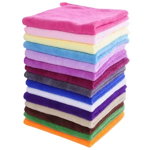 Absorbent Fiber Square Towel Thickened Home Cleaning Services Cloth for Floor Mop Window Cleaner Car Wash Tablecloth Little