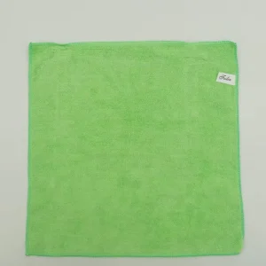 Absorbent Microfiber Cleaning Cloth 40×40 cm Durable Lint-Free Square Rag for Industrial and Commercial Janitorial Use