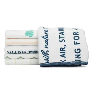 Absorbent Reusable Microfiber Dish Cloth, Lint-Free Non-Scratch Kitchen Cleaning Towel