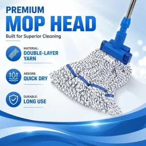 Absorbent String Mop for Household Indoor Floor Mopping