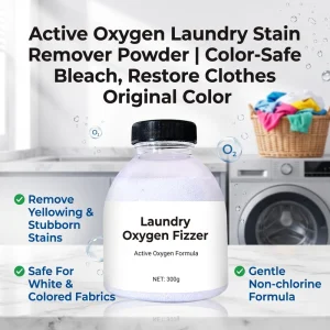Active Oxygen Laundry Bleach Powder 50%-80% Active Ingredient Fresh Scent Efficient Stain Remover Whitener Brightener China