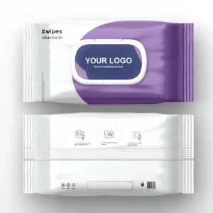 Adhesive Label Roll Eco Friendly Tissue with logo Toilet Seat Disinfecting High Quality Baby Wet Wipe