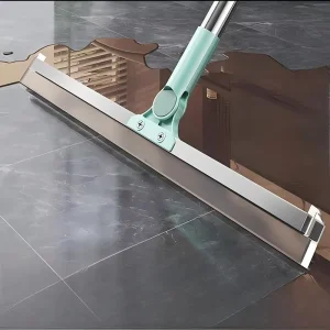 Adjustable 50cm Silicone Stainless Steel Squeegee Scraper for Multi Surface Floor Glass Door Tile Wall Windows