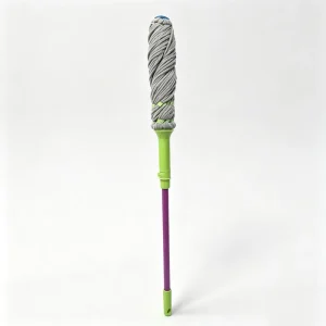 Adjustable Self-Wringing Twist Spinning Mop with Long Handle for Hardwood Vinyl Tile Marble Laminate Floor Cleaning Spin Mops