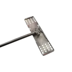 Adjustable Stainless Steel Microfiber Anti-Static Cleanroom ESD-Safe Flat Mop Frame