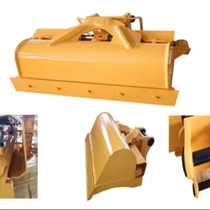 Adjustable Tilt Bucket for Narrow Trenching and Ditch Cleaning, Customizable Dimensions