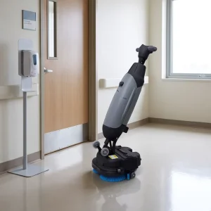 Adjustable Variable-Speed Brush Walk-Behind Automatic Floor Scrubber for Delicate Surfaces