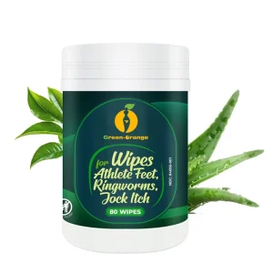 Advanced Non Woven Antifungal Wipes Unscented for Sensitive Skin Individually Wrapped Hand & Body Canister Wipes