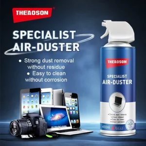 Air Duster Canned Air Cleaner for Hard-to-Reach Areas No Moisture