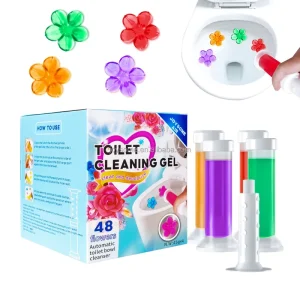 Air Flower Toilet Gel Cleaner 45G Customizable Fragrance Odor Eliminator