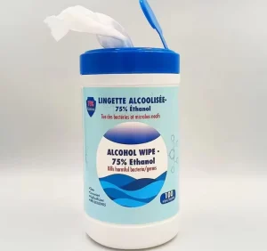 Alcohol Antibacterial Wet Hand Sanitizer Wipes 75% Alcohol Wet Wipes Disinfecting Barrel Wipes