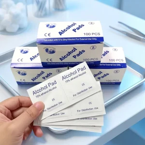 Alcohol Cleansing Pads 70% Concentration Certified to International Standards Sold in Many Countries Worldwide