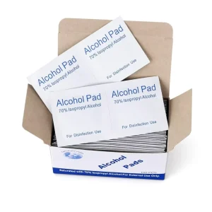 Alcohol Disinfection Wipes Individually Wrapped Sterile Medical-Grade Disposable Wipes