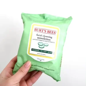 Alcohol-Free PH-Balanced Makeup Remover Wipes with Aloe Vera and Vitamin E