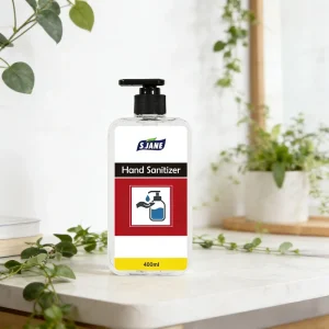 Alcohol Hand Sanitizer 400ml Killing 99% Bacteria Skin Care with Glycerin Quick drying and Safe