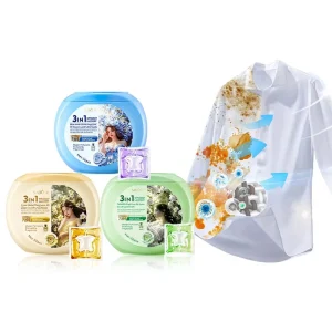 All English SADOER Freesia Fragrance Deep Clean 4D Apparel Laundry Detergent Pods Cross Border E Commerce